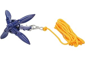 Marine Aluminium Foldable Kayak with Yellow Rope for Fishermen