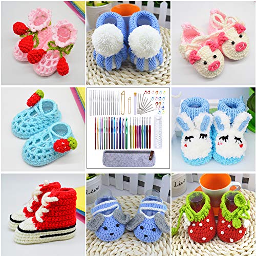 4 Crochet+Large+Eye+Ergonomic+Knitting+Accessories