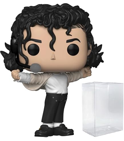 Amazon.com: Funko Michael Jackson Beat It with Red Leather Jacket