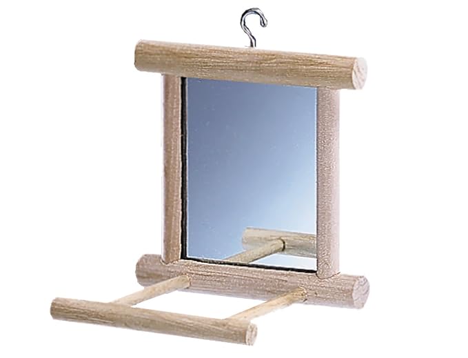 Nobby Holzspiegel mit Landeplatz 10 x 10 x 10 cm