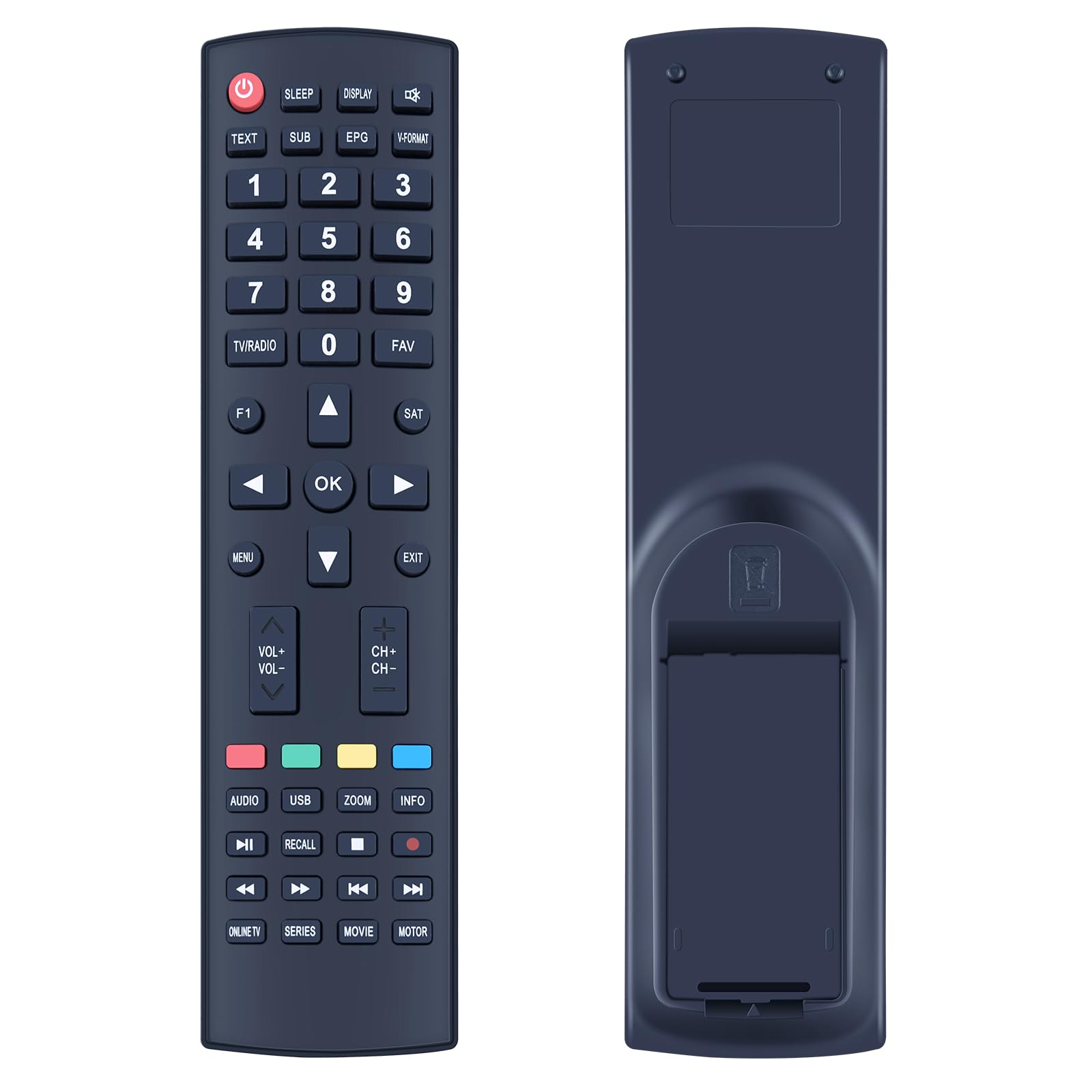 GOUYESHO Remote Control fit for ISTAR KOREA A8000 A65000 A1600 A1700 A8500 A9000 A2400 A2500 ZEED 222 ZEED 333 ZEED 444 Remote Controller