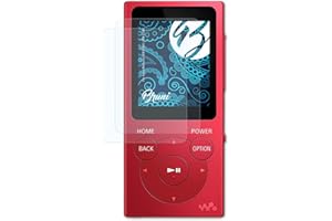 Bruni Screen Protector compatible with Sony Walkman NW-E393 / NW-E394 Protector Film, crystal clear Protective Film (2X)