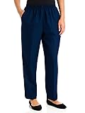 Alfred Dunner Plus Size Basic Polyester Pull-On
