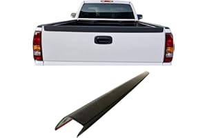 OLLTOZ Rear Tailgate Molding Cap Spoiler Replacement Compatible with Chevrolet Silverado GMC Sierra 1500 1999-2007 Tail Gate Protector Replaces 15932261 15096922 15761494 15046604 GM1909102