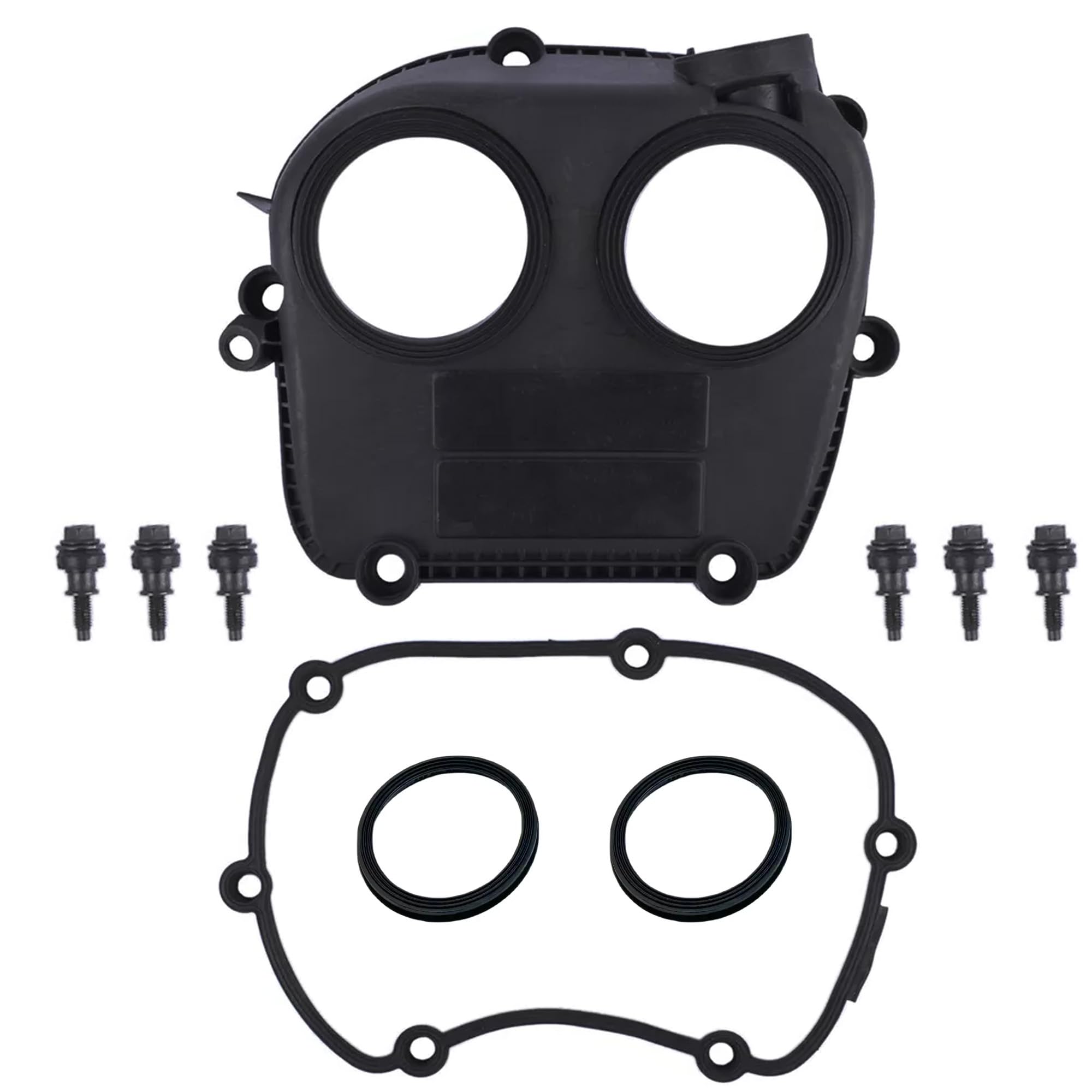 Photo 1 of Soklopi 06K103269F Engine Upper Timing Chain Cover Compatible with 2015-2022 Audi A3 A4 A5 A6 Q3 Q5 Q7 TT, 2015-2021 Volkswagen Arteon Golf GTI Replace 06K103483, 06K103269B