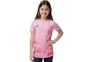 KELME Soccer Jersey for Girls Boys Breathable Quick-Dry Football T-Shirt Sport Training Uniform