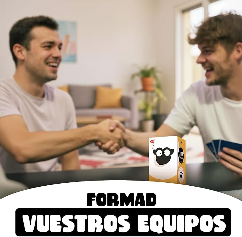 Holy Sheep - Juegos de Mesa para Familia y Amigos | de los Creadores de Quickstop - ¡Responde Igual Que tu Equipo! - Divertido, Rápido y Original - Juego de Viaje Ideal para Verano