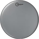 Aquarian TCREF14 14-inch Gray Texture Coated Reflector Snare Drum Head
