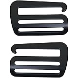 LUORNG 2PCS G Shape Buckle 50Mm/2In Metal Diy