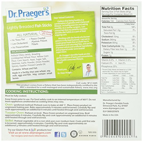 1 Dr+Praegers+Lightly+Breaded+Sticks