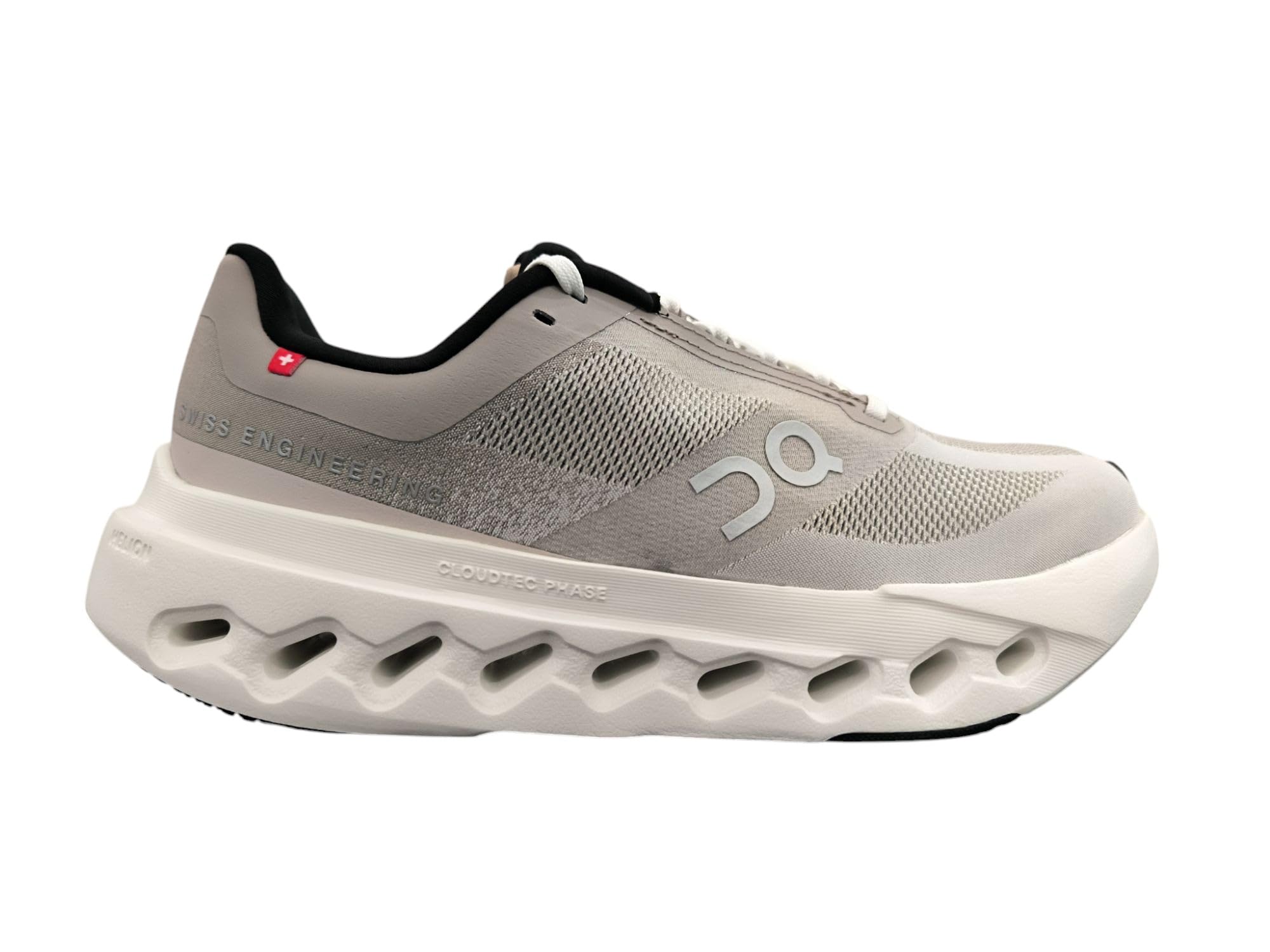 Photo 1 of On Women's Cloudsurfer Next Sneaker, Fog/Ivory, 7.5