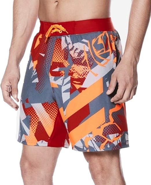 short de bain nike rouge