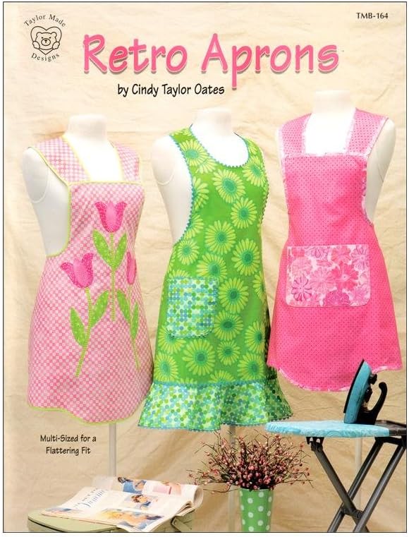 Taylor Made Designs Patterns-Retro Aprons