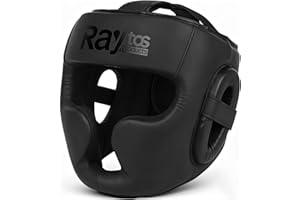 Raytos Boxing Headgear for MMA, Muay Thai, Wrestling & Sparring - Professional Training Equipment for Adult Men & Women