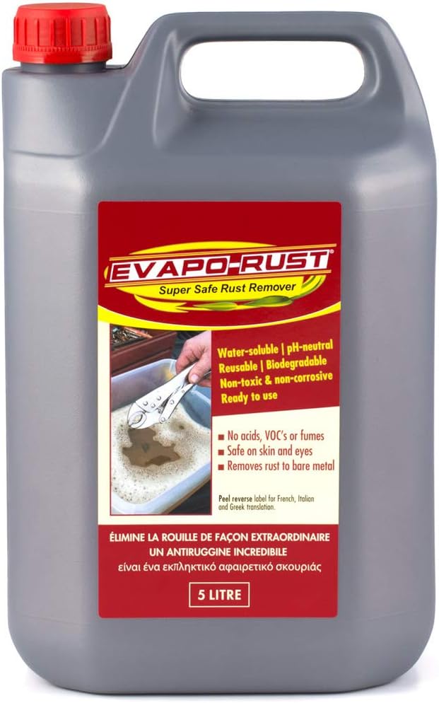 EVAPORUST® Rust Remover Liquid Solution 5 Litre BigaMart
