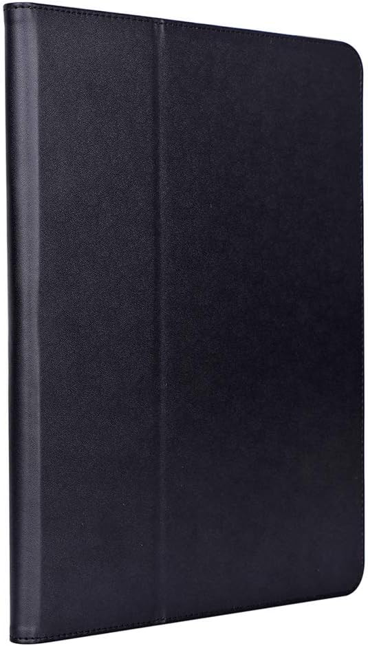 ISIN Premium PU Folio Protective Case Stand Cover for Apple iPad Pro 11-inch 2018 with Card Slots,Stylus Holder and Hand Strap(Black)