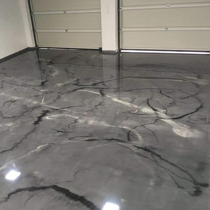 Complete Set Home Profis® HPBI500 Epoxy Resin Marble Look Floor Coating Interior (40m2) Epoxy