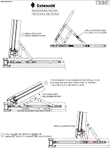 Cotswold Sinidex 16 Inch Fire Escape Window Hinge 13mm Stack Easy Clean view 3