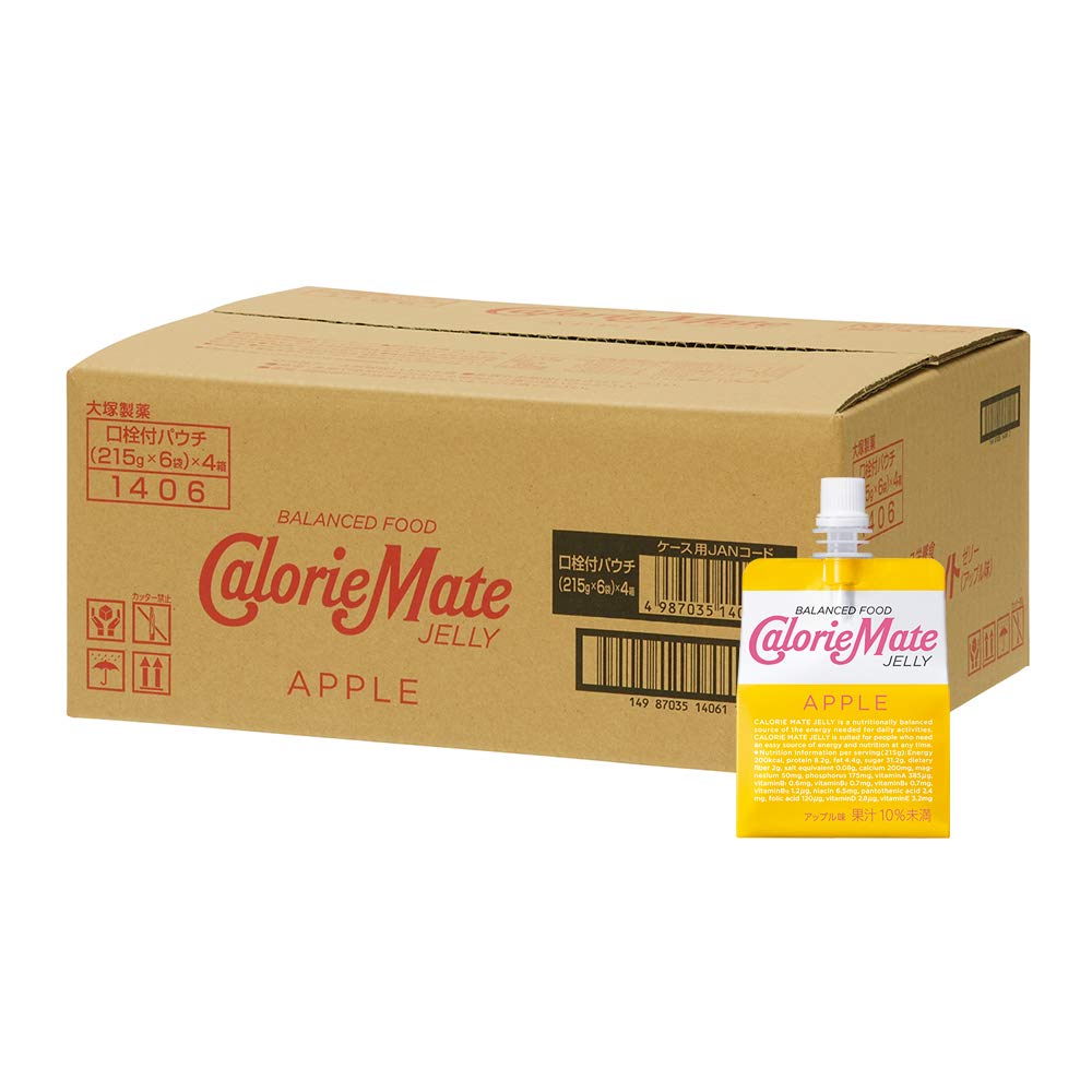 大塚製薬 カロリーメイト ゼリー アップル味 215g×24袋商品画像