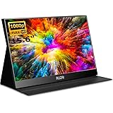 Portable Monitor - AUZAI 15.6" Ultra Slim Portable Computer Monitor, FHD IPS Panel & USB-C HDMI, 100% sRGB HDR Monitor, Eye S