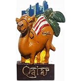 Camel Style Qatar Refrigerator Magnet Travel Souvenir Fridge Decoration Magnetic Sticker Hand Painted Craft Collection