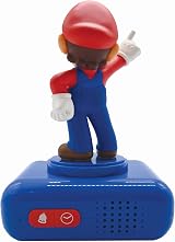 Lexibook Super Mario Nightlight Alarm Clock Blue view 3