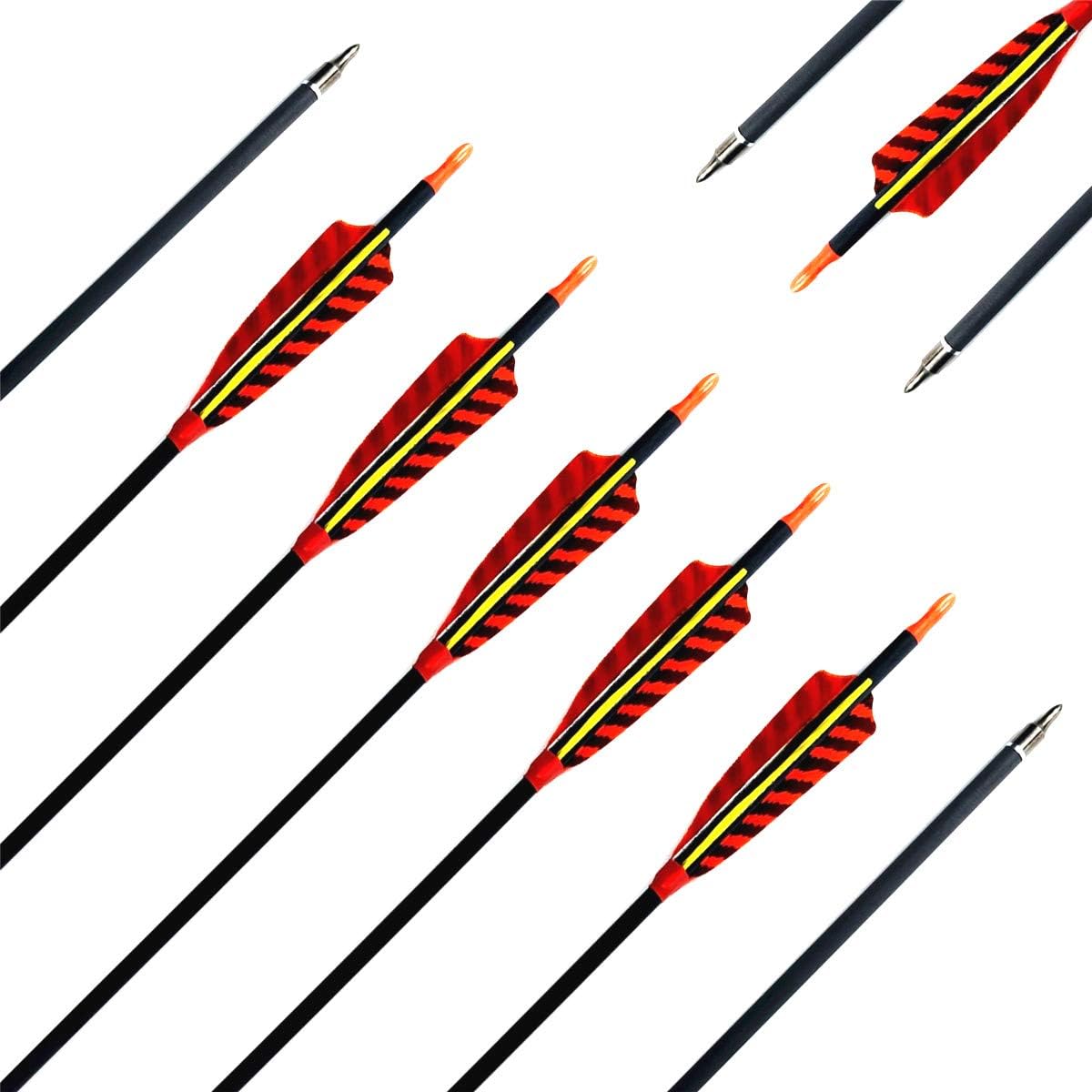 Stripe Feather Arrows