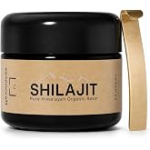 Organic Himalayan Shilajit Resin - 500mg Max Potency, Lab Tested Pure Shilajit for Men and Women, 85+ Trace Minerals Fulvic Acid, Immune Support, Energy &amp; Cognitive Performance, 4 Month Supply, 60g