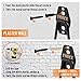 5pcs Heavy Duty Wall Hooks for Garage Storage System Kitchen Organizer, Clip Hook Tool Hanger Holder for Hanging Ladder Weed Eater Shovel Hose