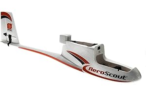 HobbyZone Fuselage with Elevator/Rudder Servos: AeroScout, HBZ3801