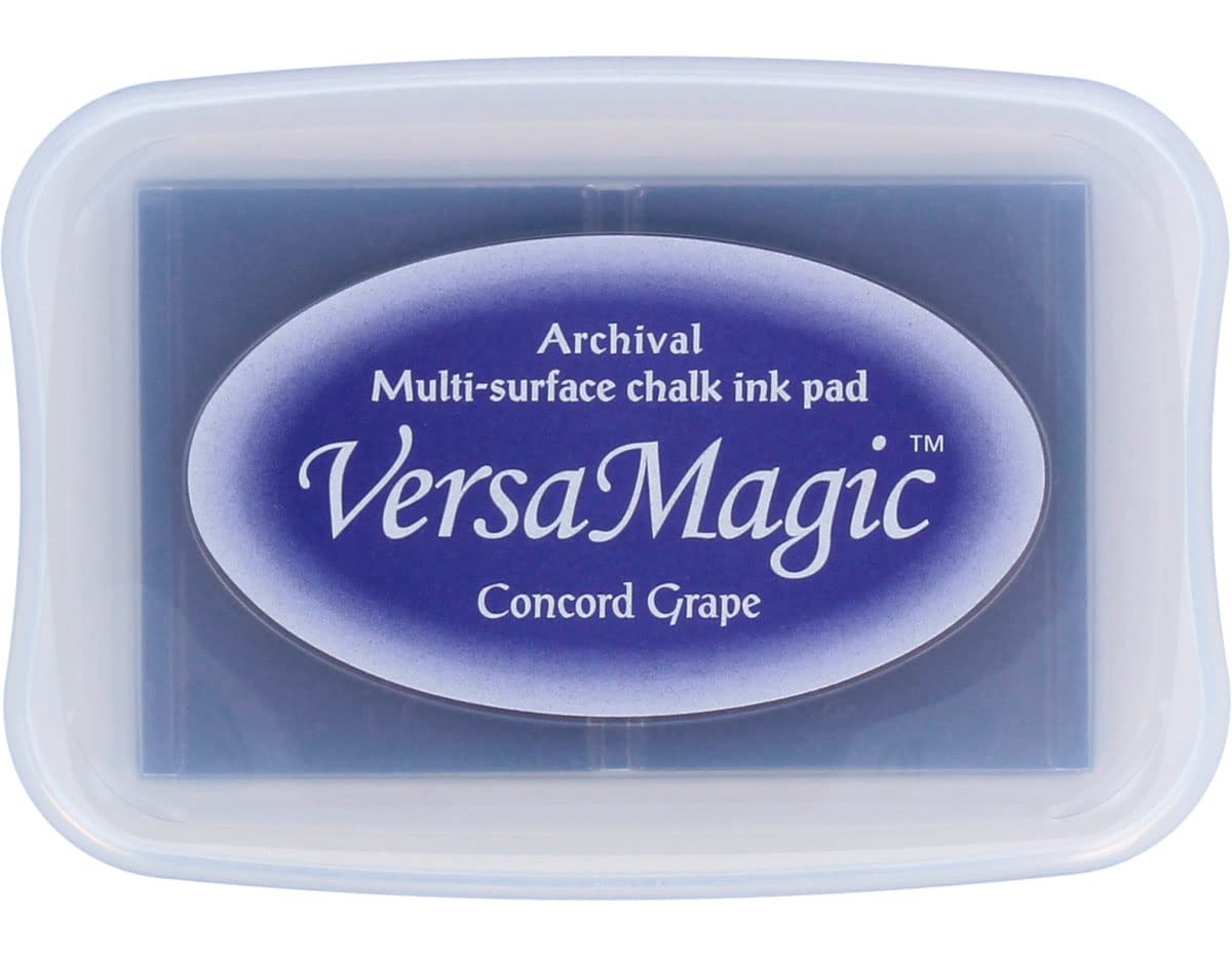Tsukineko Versamagic Chalk-Finish Ink Pad - Concord Grape — image 1