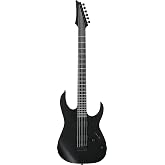 Ibanez Iron Label RGRTBB21 Baritone Electric Guitar - Black Flat