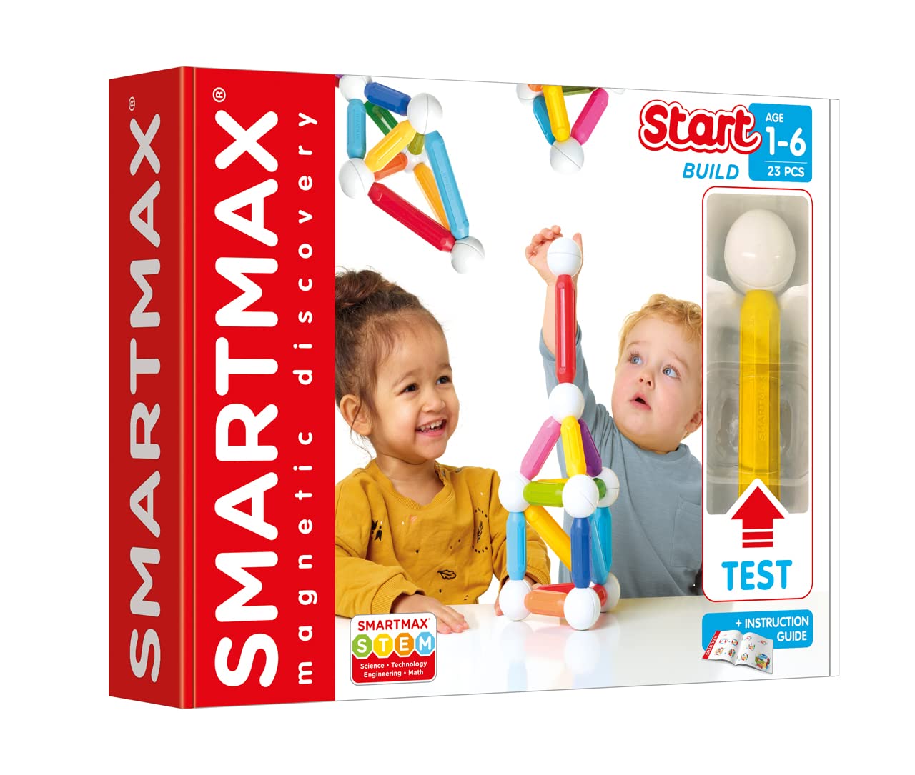 SMARTMAX - Start, Magnetic Discovery Construction, Ages 1-6 Years