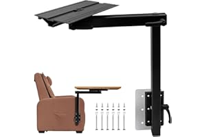 Willgoon 𝟐𝟎𝟐𝟓 Upgrade Aluminum Alloy Removable Table Leg RV Accessories | 360-Degree Swivel Tabletop | Height-Adjustable Leg Brackets | Easy and Quick Disassembly（Mysterious Black）