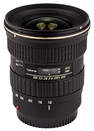 Tokina atxaf128dxc 12–28 mm f/4.0 Pro Aps-C Objektiv für Canon, schwarz