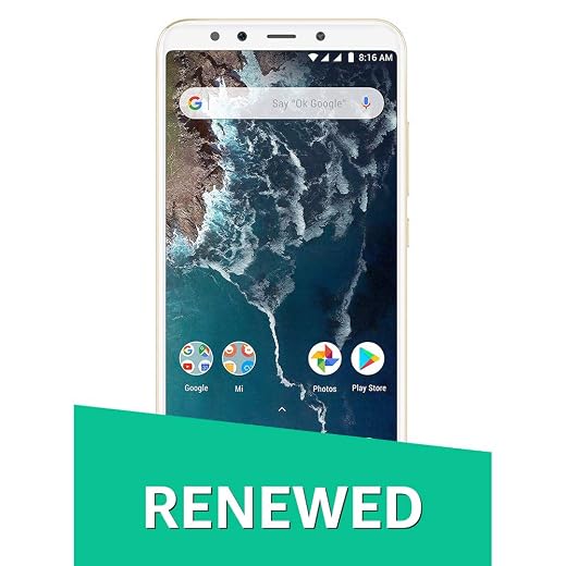 (Renewed) Mi A2 (Gold, 64GB)