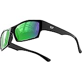 DEAFRAIN Kids Sports Sunglasses for Boys Girls Polarized Youth Running Cycling Glasses with Flexible Frame (SIZE: S M)