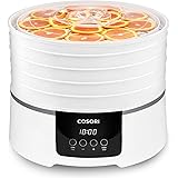 COSORI Food Dehydrator Machine (50 Recipes), Dryer for Fruit, Meat, Beef Jerky, Christmas Decorations, Herbs, Dog Treats…