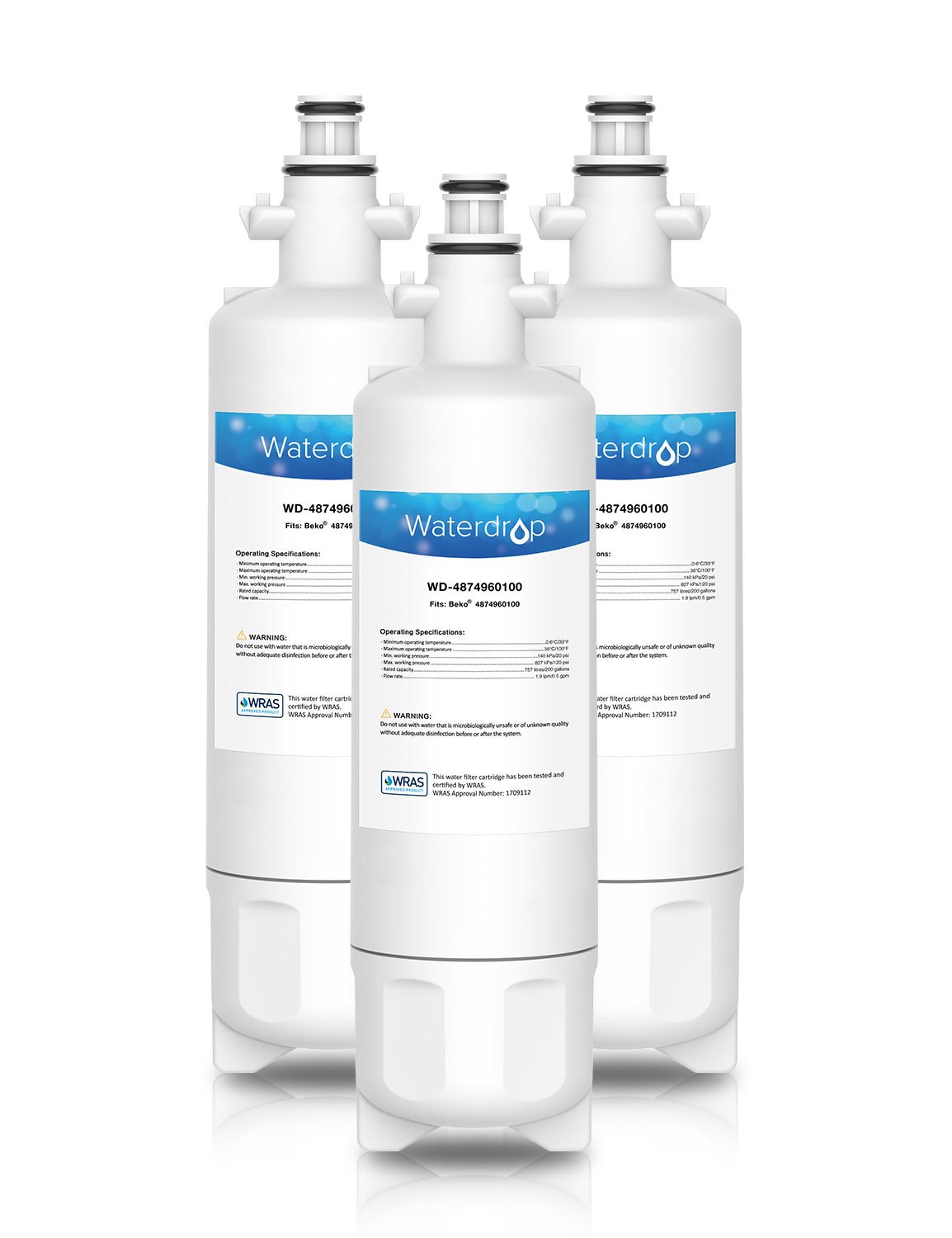 Waterdrop 4874960100 Cartucho de Filtro de Agua para Nevera ...