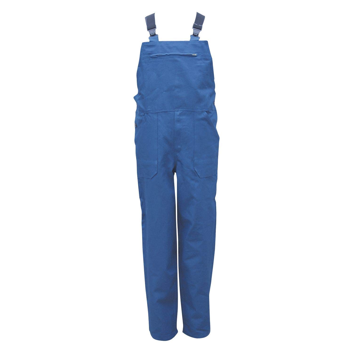 Dungarees Standard Cornflower Blue Size 50 100% Cotton
