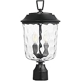 Maxim Lighting 34219WGDBZ Prescott - 2 Light Outdoor Post Mount-17.5 Inch Tall and 9 Inch Wide