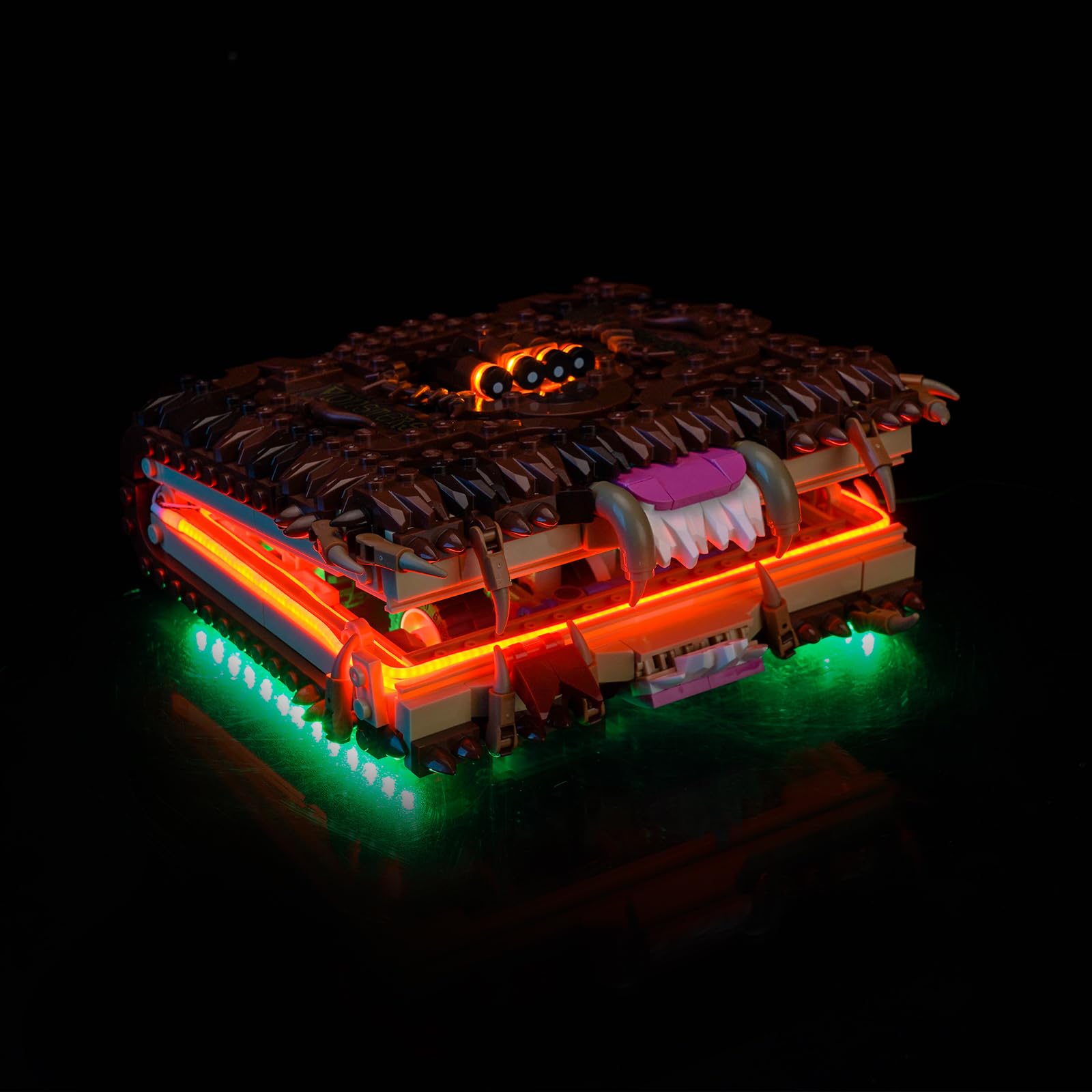 LocoLee Led Light Set Compatible with Lego 76449 Chomping Monster Book of Monsters Led Decoration Lighting Kit Compatible with Lego 76449 Building Blocks Model,Only Lights Set,No Model — image 1