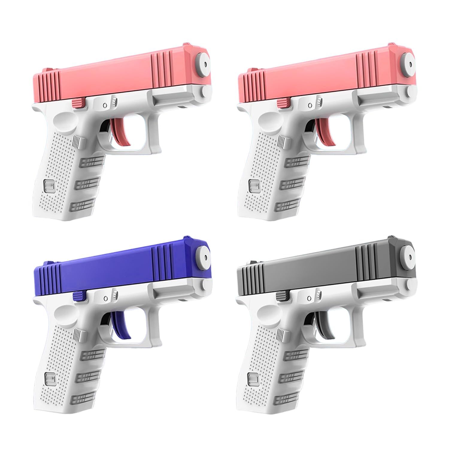 4 Mini Water Gun Toys, Children'S Outdoor Water Equipment, Summer Water Toys, Suitable For Swimming Pools, Beaches, And Party Games.