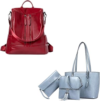 anti theft travel backpack purse