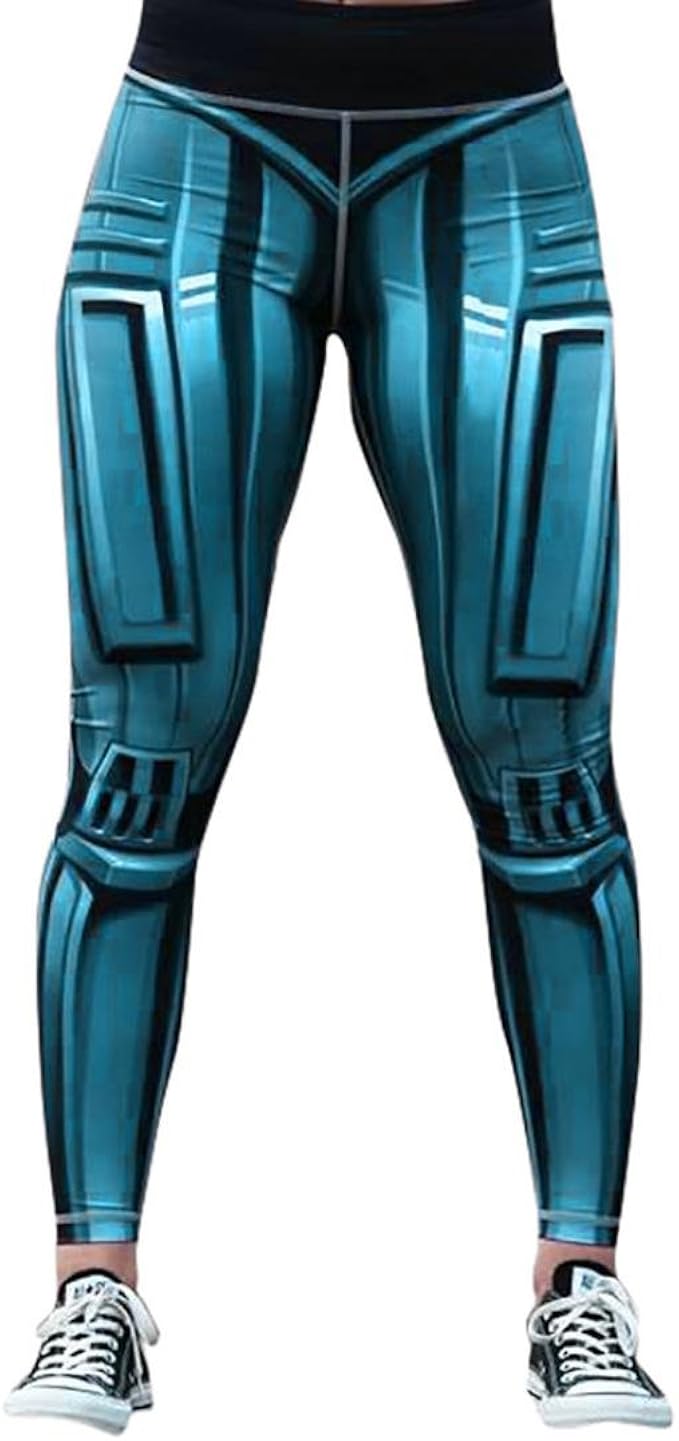 skeleton running leggings