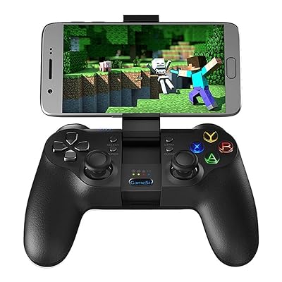 GameSir T1s Enhanced Edition Wireless/Wired Gamepad Game Controller 2.4GHz Bluetooth 4.0 for iOS/Android/PC/PS3 - Black