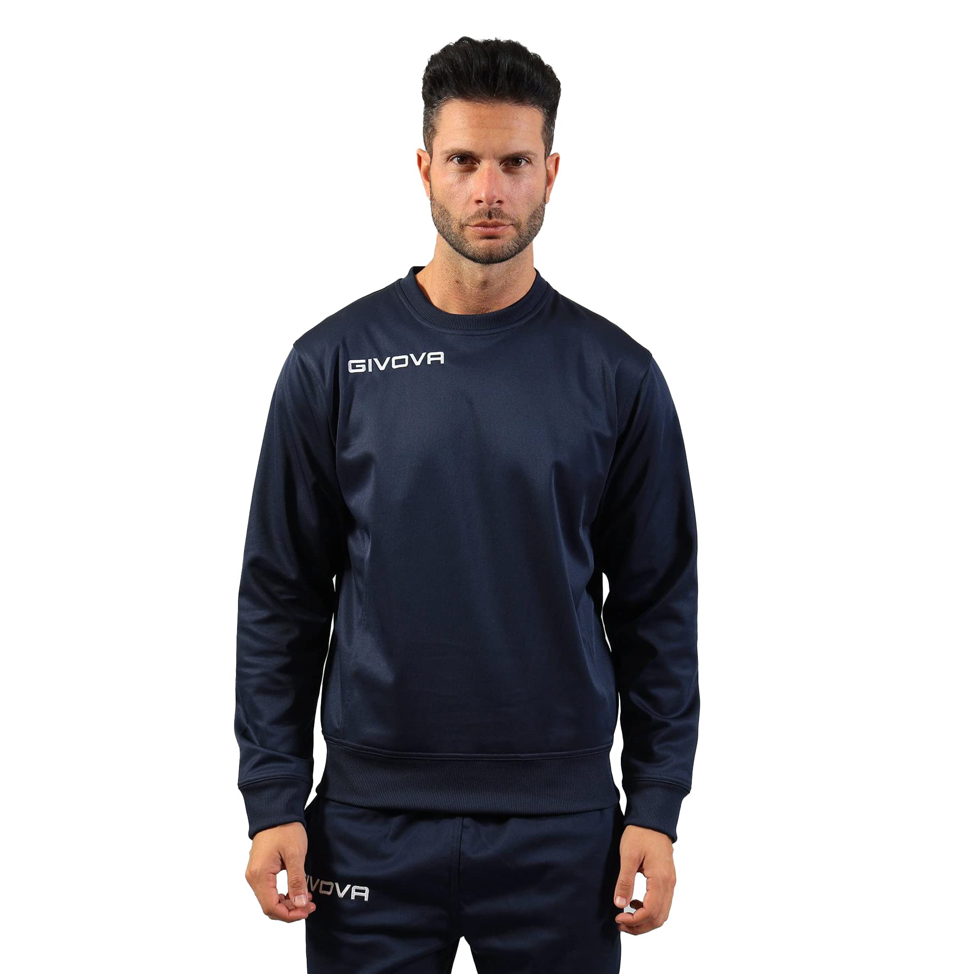 Givova, round neck shirt givova one, blue, S — image 1