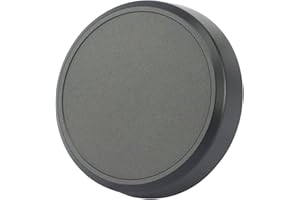 Haoge Cap-X54B Metal Lens Cap for Fujifilm X100VI Fuji X100V Camera Accessories Black Compatible with Haoge LH-X54B Lens Hood