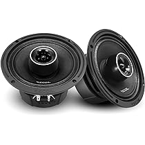 RECOIL MX65 Pair 6.5-Inch 2-Way Pro Audio Midrange Coaxial