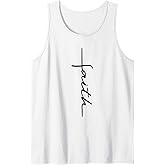 Faith Cross Christian Tank Top